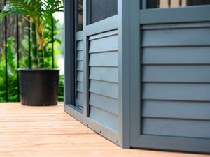 Gazebo Penguin - Florence Slate Solarium Metal Roof 12x15