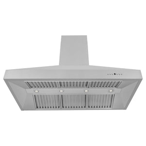 ZLINE - 48" Professional Ducted Wall Mount Range Hood in Stainless Steel (667-48)