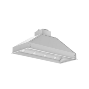 ZLINE - 46" Ducted Wall Mount Range Hood Insert in Stainless Steel (698-46)