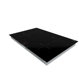 FORNO - Parco 30-Inch Induction Cooktop, 4 Zones, 7,200W Total Power, Touch Control, 9 Power Levels, Booster Function