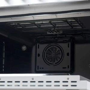 FORNO - Galiano 36" Freestanding Dual Fuel Range in White