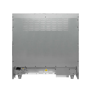 FORNO - Galiano 36-inch Freestanding French Door Dual Fuel Range White