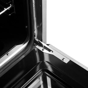 FORNO - Marco 36-Inch Dual Fuel Range, Stainless Steel, 6 Burners, 67,000 BTU, True Convection Oven, Energy Efficient