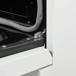 FORNO - Paolo 30-Inch Freestanding Electric Range, White, 4.38 cu.ft, True Convection Oven, Energy Efficient