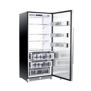 FORNO - Cologne – 30″ Freestanding 18.4 Cu.Ft. Stainless Steel Refrigerator