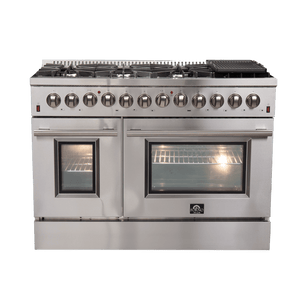 FORNO - Galiano 48″ Freestanding Dual Fuel Range