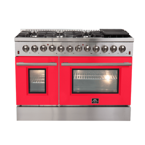 FORNO - Galiano 48″ Freestanding Dual Fuel Range