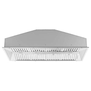 FORNO - Altilia 60-Inch Insert Range Hood, Stainless Steel, LED Lighting, Baffle Filters