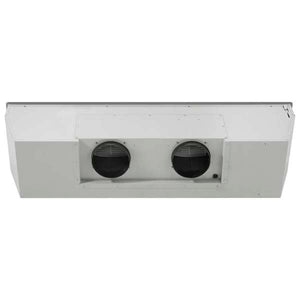 FORNO - Frassanito 48-Inch Recessed Range Hood, Stainless Steel Baffle Filters, LED Lighting