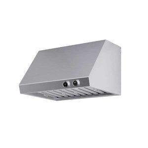 FORNO - Biagio 30-Inch Wall Mounted Range Hood, Stainless Steel, Heavy Duty