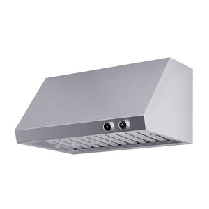 FORNO - Biagio 36-Inch Wall Mounted Range Hood, Stainless Steel, Heavy Duty