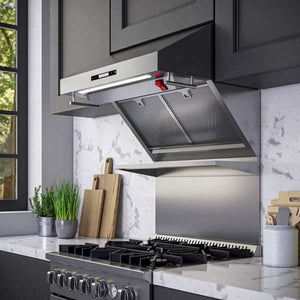 FORNO - Savona 30-Inch Wall Mount Range Hood, Hybrid Filters, Backsplash Included
