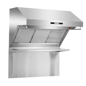 FORNO - Savona 36-Inch Wall Mount Range Hood, Hybrid Filters, Backsplash Included
