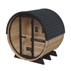 Finnmark - Thermo-Aspen Combination Barrel Sauna FD-7