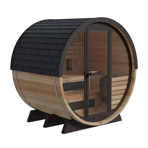 Finnmark - Thermo-Aspen Combination Barrel Sauna FD-7