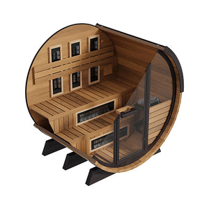 Finnmark - Cedar Combination Barrel Sauna FD-6