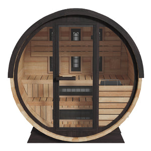 Finnmark - Thermo-Aspen Combination Barrel Sauna FD-7