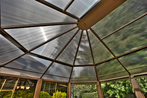 Gazebo Penguin - Florence Slate Solarium Polycarbonate Roof