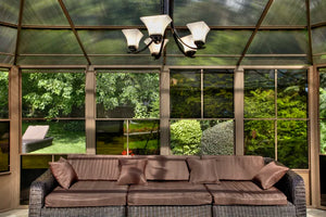 Gazebo Penguin - Florence Slate Solarium Polycarbonate Roof