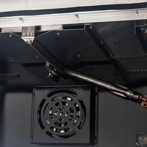 FORNO - Galiano 36-inch Freestanding Gas Range in White with Antique Brass Design, 6 Burners, 83,000 BTU, 5.36 cu.ft. Convection Oven