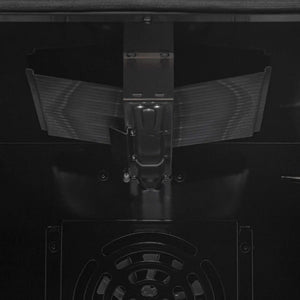 FORNO - Marco 36-Inch Gas Range Black & Antique Brass Design, 6 Burners 67,000 BTU, 5.36 cu.ft. Convection Oven