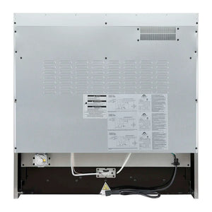 FORNO - Marco 36-Inch Gas Range White & Antique Brass Design, 6 Burners 67,000 BTU, 5.36 cu.ft. Convection Oven