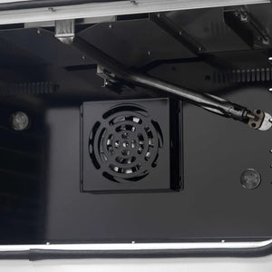 FORNO - Galiano 36-inch French Door Gas Range White and Antique Brass Design, 6 Sealed Burners 83,000 BTU, 5.36 cu.ft. Convection Oven