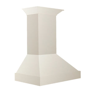ZLINE - 30" Ducted Wooden Wall Mount Range Hood in Cottage White (KBTT)