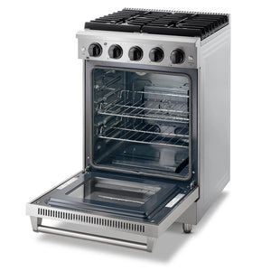 ThorKitchen - 24 Inch Freestanding Range in Stainless Steel