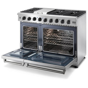 ThorKitchen - 48 Inch Freestanding Range in Stainless Steel