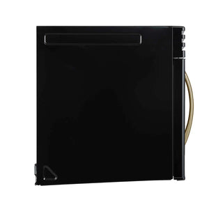 FORNO - Scalo 30-Inch Over the Range Microwave, Black – 1.6 cu.ft, 300 CFM Vent, Touch Control, LED Light