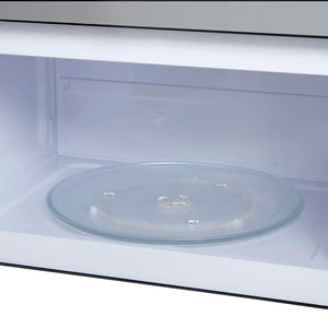 FORNO - Scalo 30-Inch Over the Range Microwave, Stainless Steel – 1.6 cu.ft, 300 CFM Vent, Touch Control, LED Light