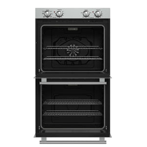 FORNO - Vomero 30-Inch Double Wall Oven, Stainless Steel, 10 cu.ft Total Capacity, 7100W Convection, Mechanical Controls, Self-Cleaning Function