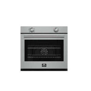 FORNO - Vomero 30-Inch Wall Oven, Stainless Steel, 5 cu.ft Capacity, 3550 Watts Convection, Mechanical Controls, Self-Cleaning Function