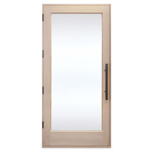 PROSAUNAS - Solid Wood ADA Sauna Door with Insulated Glass, 36" x 80"