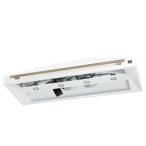 FORNO - Aria 60 Inch Wall-Mounted Range Hood in White