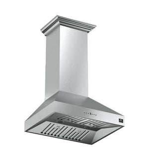 FORNO - Orvieto 30-Inch Wall Mount Range Hood, LED Lighting, Heavy Duty, Stainless Steel