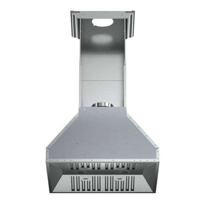 FORNO - Orvieto 30-Inch Wall Mount Range Hood, LED Lighting, Heavy Duty, Stainless Steel