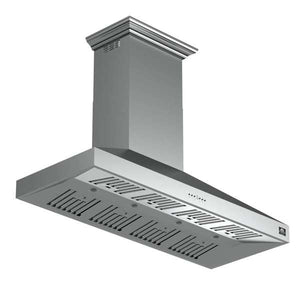 FORNO - Orvieto 60-Inch Wall Mount Range Hood, LED Lighting, Heavy Duty, Stainless Steel
