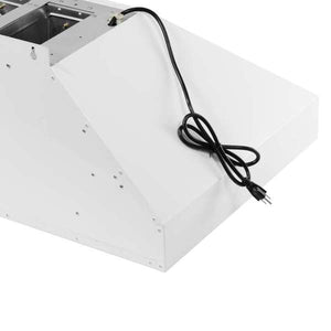 FORNO - Aria 36 Inch Wall-Mounted Range Hood in White