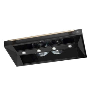 FORNO - Aria 48 Inch Wall-Mounted Range Hood in Black