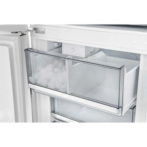 FORNO - Custodia 48" Bottom Freezer combo, 20.6 cf., Ice Maker, Total No frost, White, Antique Brass handles