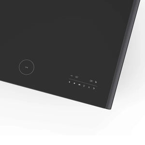 FORNO - Evoluto Tavolo 51-Inch Black Smart Coffee Table – Dual Refrigerator Drawers, Bluetooth 5.0 Audio, Wireless Charging & RGB Ambient Light