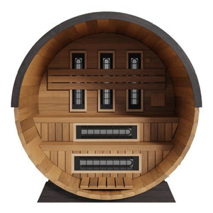 Finnmark - Cedar Combination Barrel Sauna FD-6
