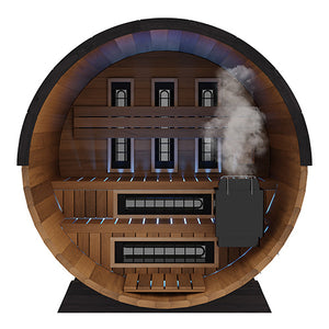 Finnmark - Cedar Combination Barrel Sauna FD-6