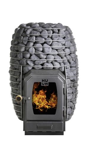 HUUM - HIVE Wood Series 17.0kW Wood-Fired Sauna Stove w/ Firebox Extension