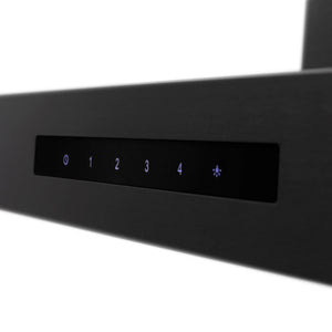 ZLINE - 30" Convertible Vent Wall Mount Range Hood in Black Stainless Steel (BSKEN-30)