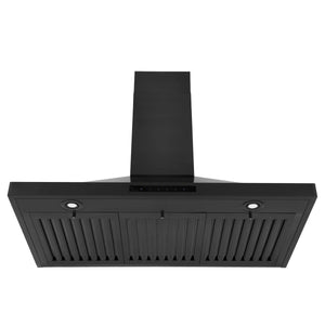 ZLINE - 36" Convertible Vent Wall Mount Range Hood in Black Stainless Steel (BSKBN-36)