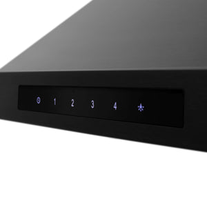 ZLINE - 30" Convertible Vent Wall Mount Range Hood in Black Stainless Steel (BSKBN-30)