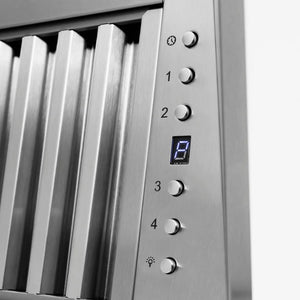 ZLINE - 30 in. Wooden Wall Mount Range Hood in Rustic Bright White Finish (355WW-30)